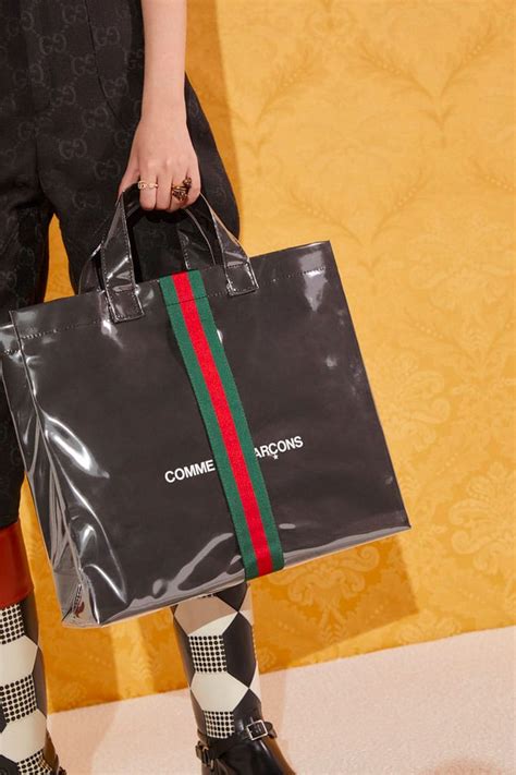 gucci comme des garcons 2019|Gucci x COMME des GARÇONS Tote Bag Release .